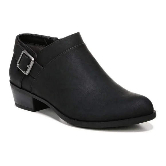 LifeStride Alexi Women's Ankle Boots Black Microsuede Size 8.5 M - Picture 1 of 6